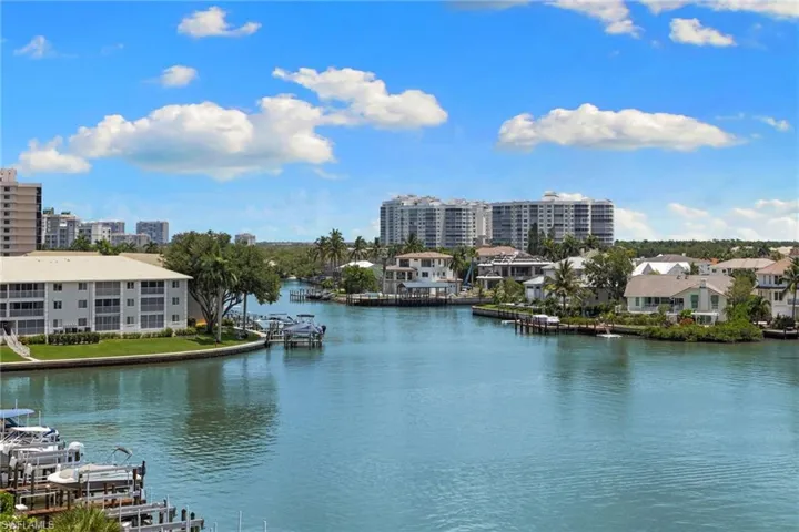Waterfront property featuring multiple boat docks