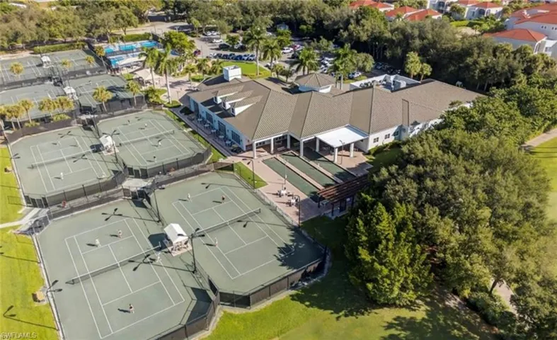 Tennis and pickleball courts