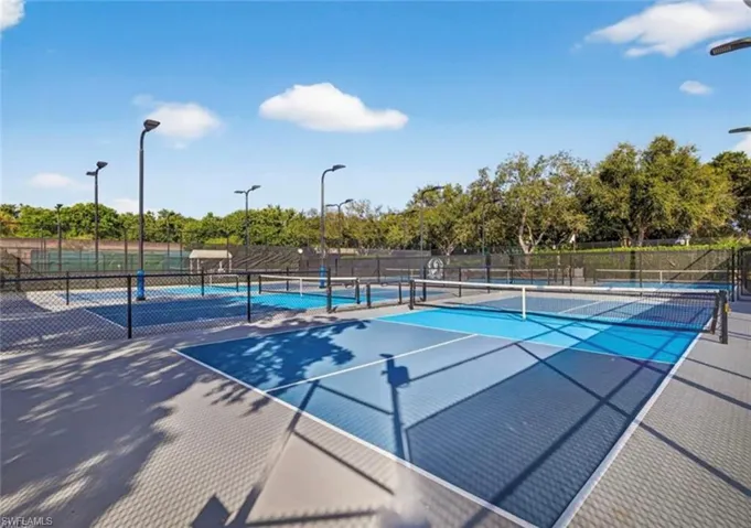 Pickleball courts
