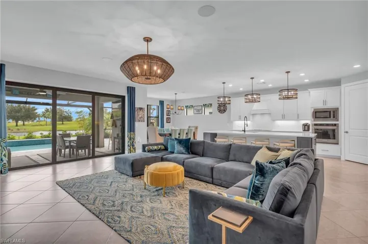 Open concept Living room