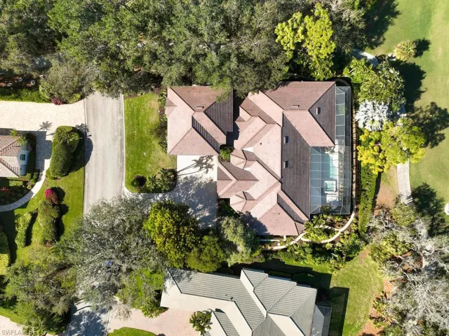 Overhead view of home.