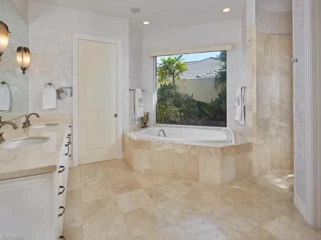 Enjoy a relaxing bath or a hot shower!