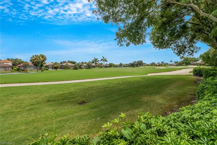 golf course view