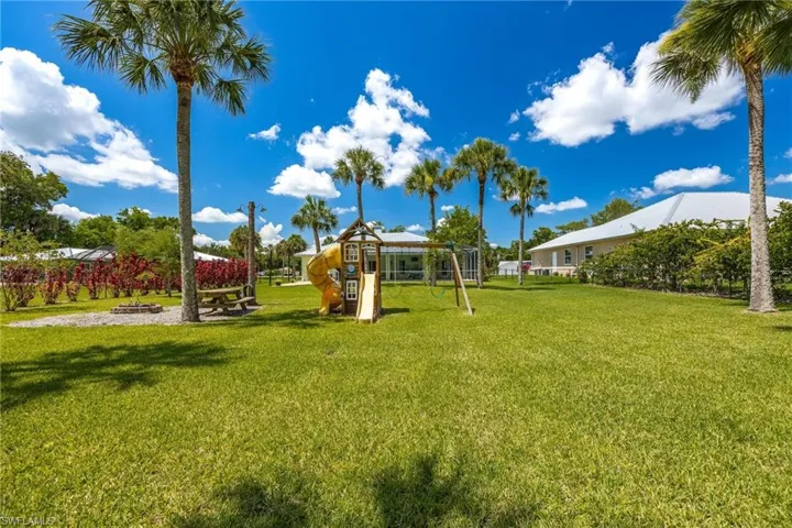 This back yard is meant for enjoyment!