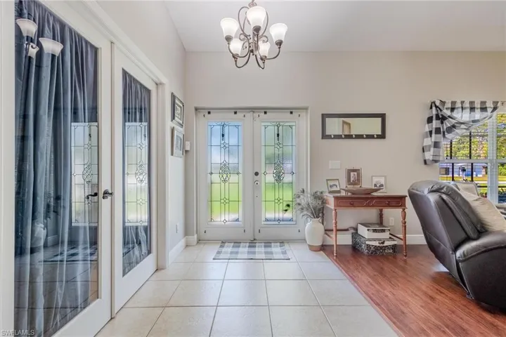 Double French Door Entry