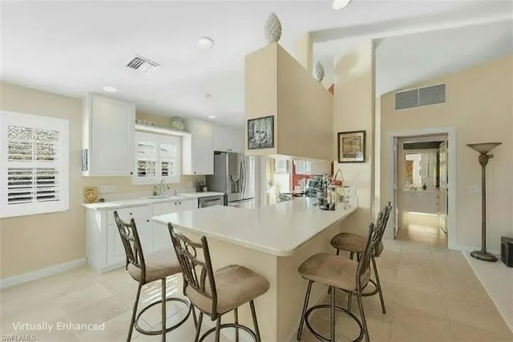 Virtually enhanced kitchen (paint)
