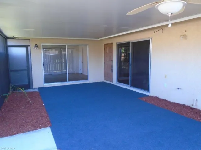 View of patio