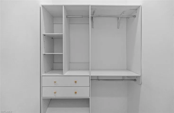 View of closet