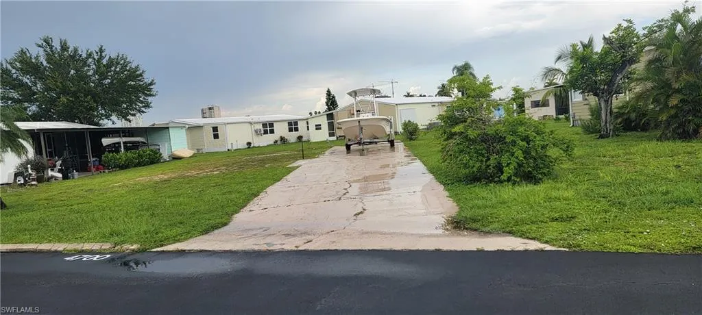 Vacant Lot & driveway