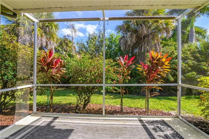 Enjoy your morning coffee or evening cocktail on your private, spacious screened lanai.