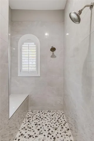 Master bath-new walk-in shower
