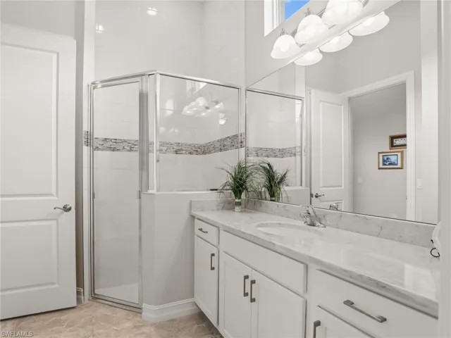 Ceiling floor shower tile