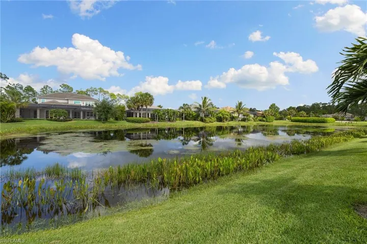 View of property view of water