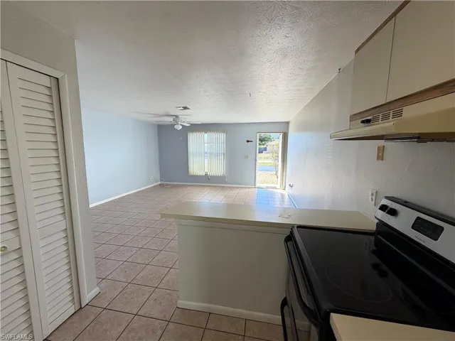 Overlooking into living room area