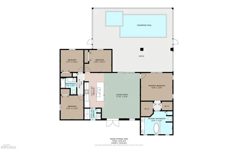 View of home floor plan