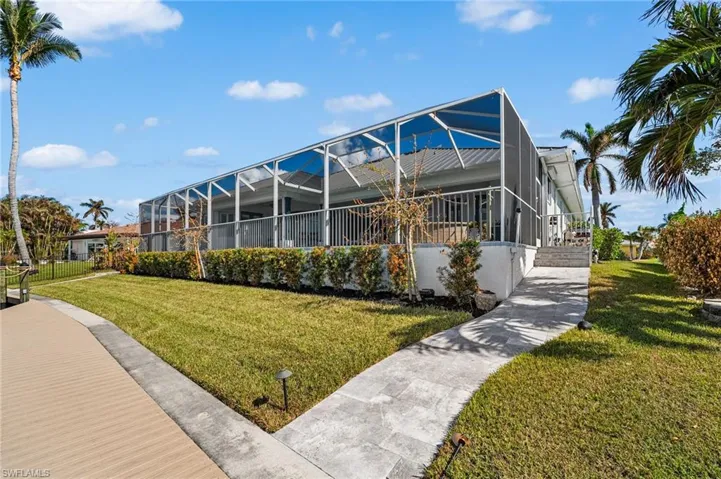View of the back of the home.