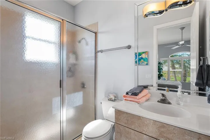 This is the 4th bathroom. The Casita has a full ensuite bath with walk in shower.