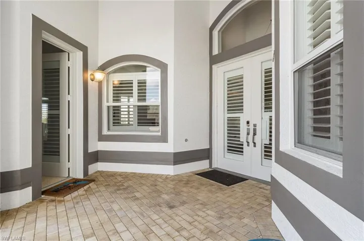 Main entry into the home.  The door on the left is the entry for the Casita.