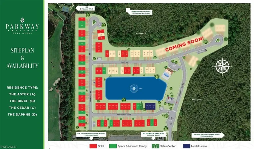 Siteplan Availability as of December 2024