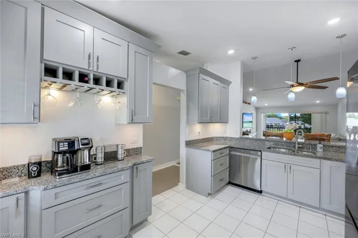 Kitchen features remastered pass through