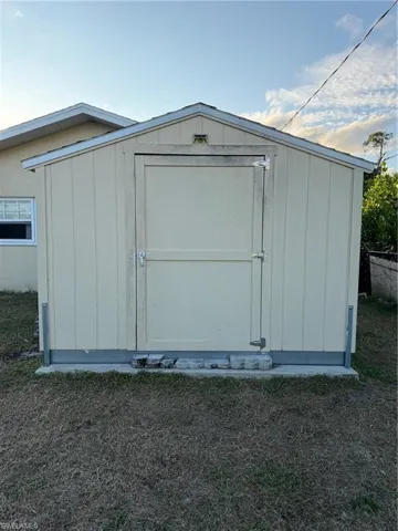 View of shed