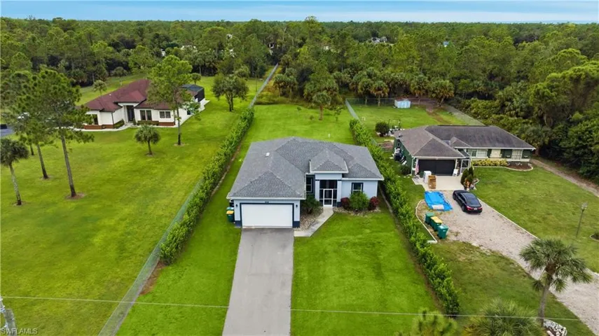 Aerial view of property and surrounding area