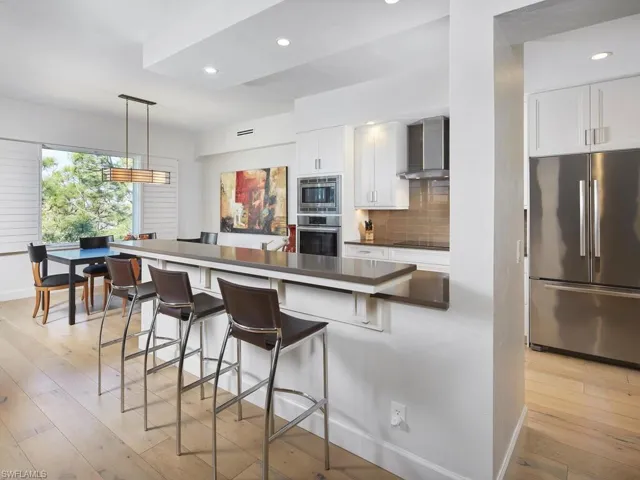 Bright and spacious kitchen that blends seamlessly into the main living area.