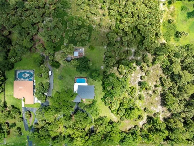 Aerial view of property and surrounding area
