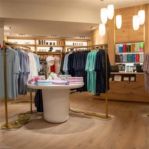 Walk in closet with wood finished floors