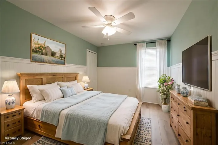 Virtually Staged 2nd Floor Guest Bedroom #2