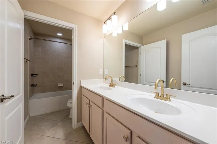 2nd Floor Guest Bathroom w/ double vanities
