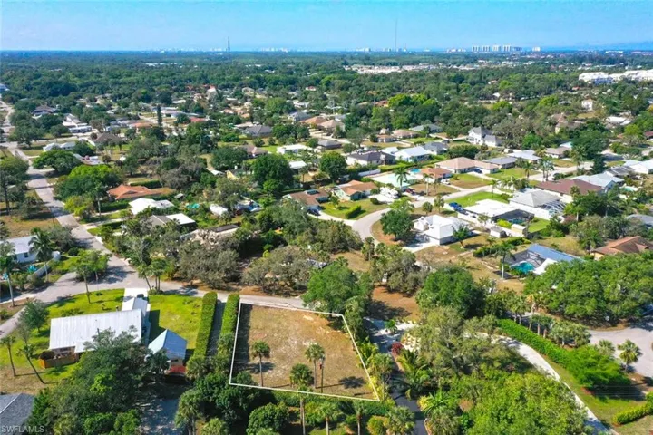 Bird's eye view featuring a residential view