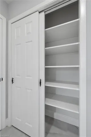 View of closet