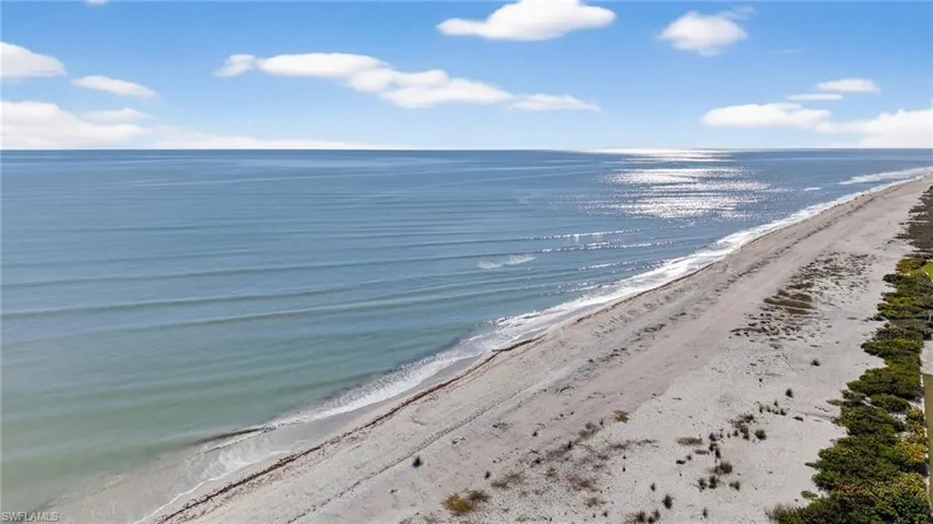 Water view featuring nearby beach