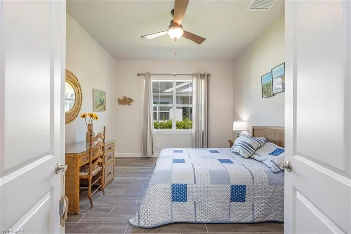 Enter your den through these double doors