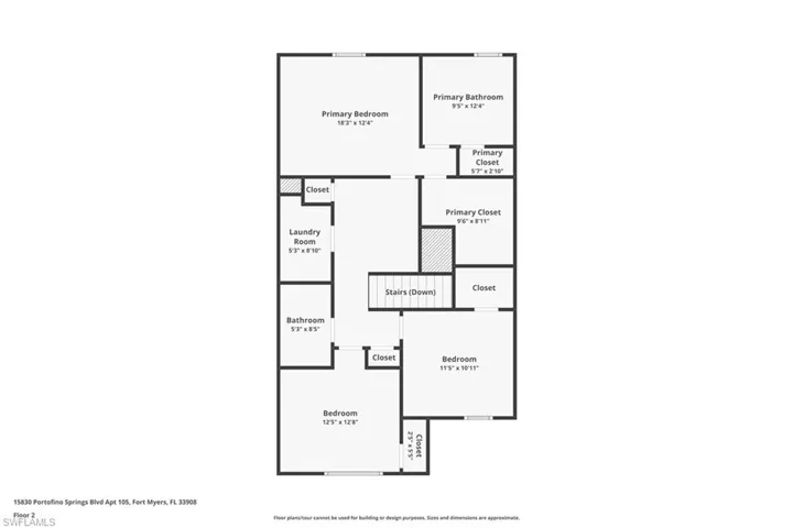 Second floor layout