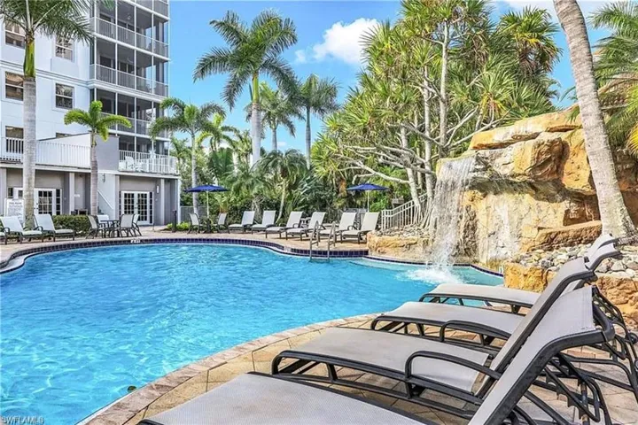 Resort community pool