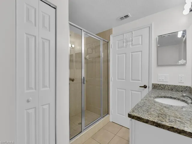Primary bathroom also has a separate shower