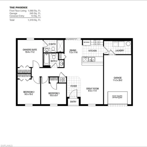 View of home floor plan