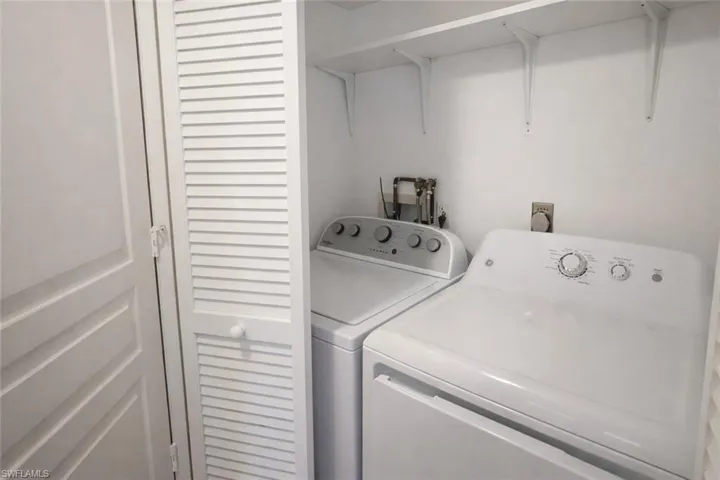 Full size washer and dryer