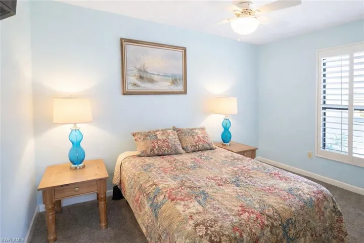 Furnished guest bedroom