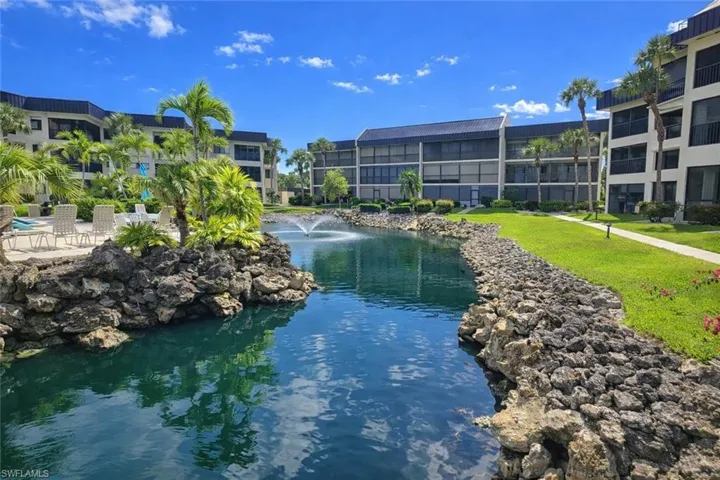 Lake on property