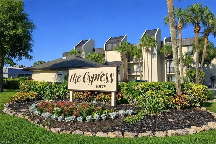 Front of complex