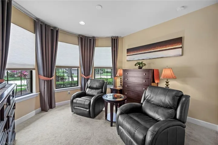 Guest bedroom 1.  Currently used as a TV room.