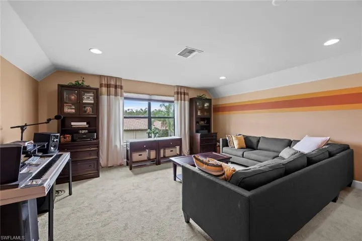 2nd floor entertainment/flex room.