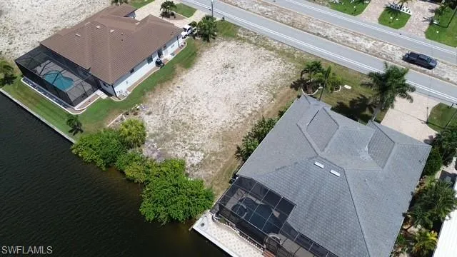 Cleared building lot featuring waterfront access