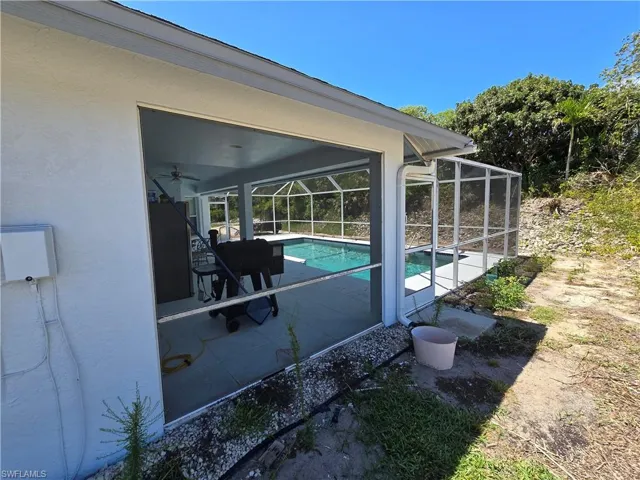 West Side of House and Pool!