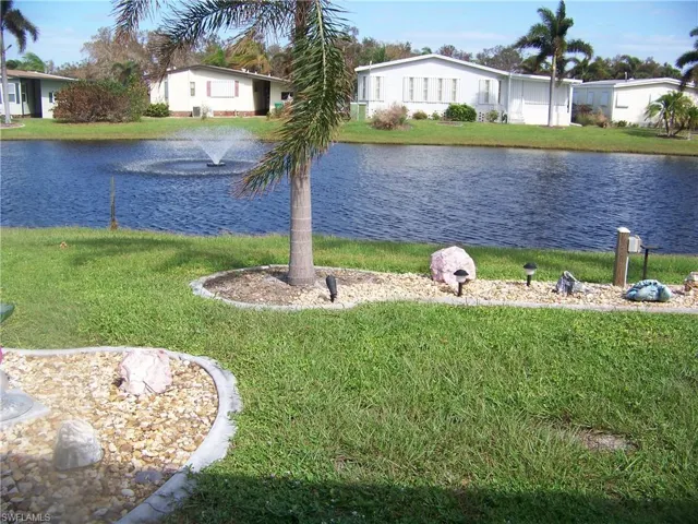 Low maintenance landscaping with concrete curbing