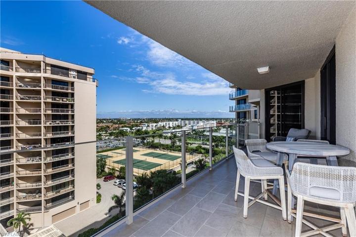 Large balcony with Gulf and Island views