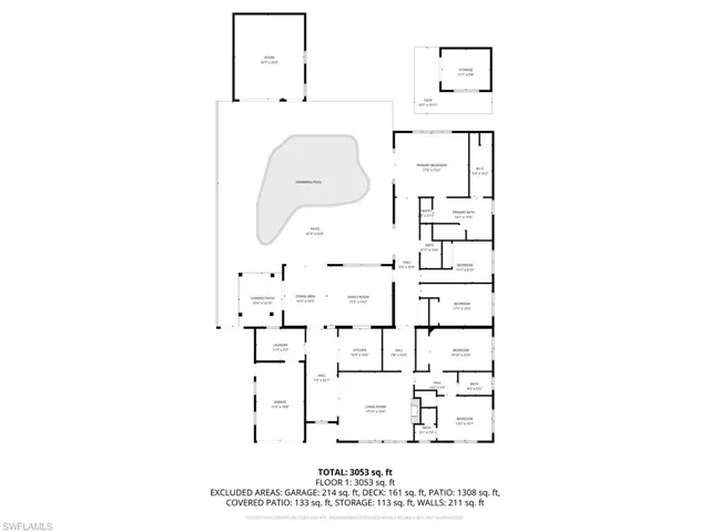 View of floor plan / room layout